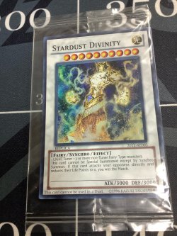 画像1: 星屑の巨神/STARDUST DIVINITY 選考会プロモ【スーパーレア】【実物写真】