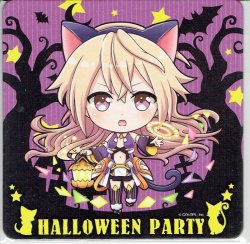 画像1: 黒猫のウィズ　エニィ　コースター　ハロウィンパーティーカフェ