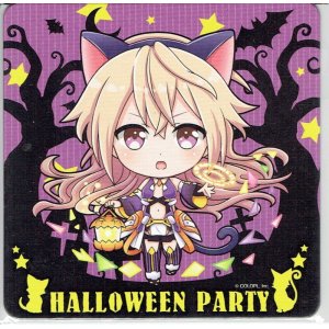 画像: 黒猫のウィズ　エニィ　コースター　ハロウィンパーティーカフェ