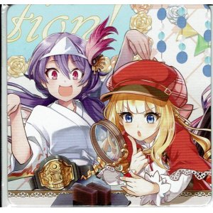 画像: バケコ&リリー　コースター　白猫TCG第5弾『新月の覚醒者』購入特典